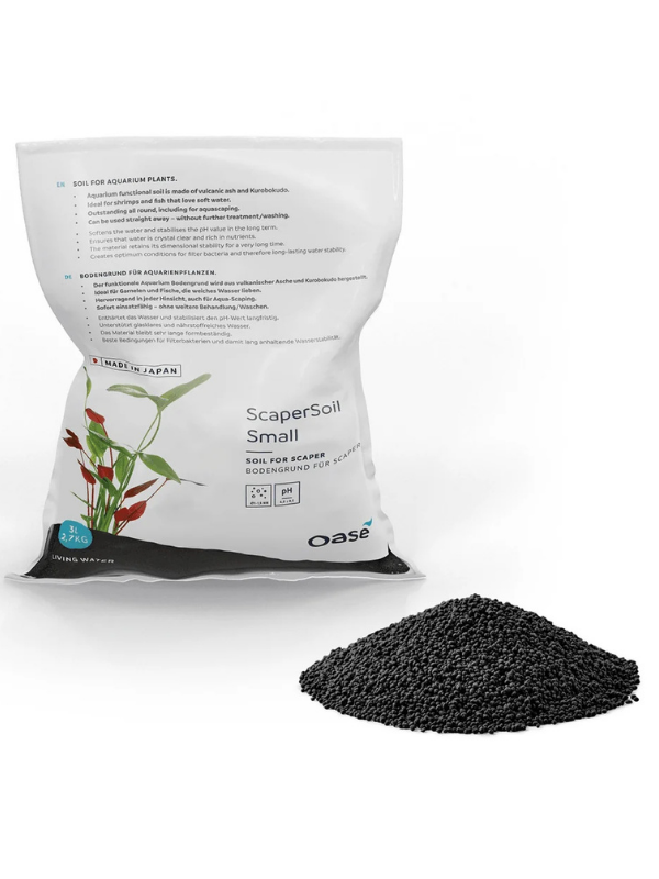 OASE ScaperLinne Soil Small Siyah Aktif Toprak