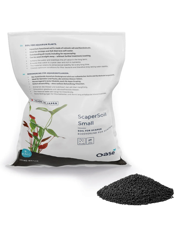 OASE ScaperLinne Soil Small Siyah Aktif Toprak
