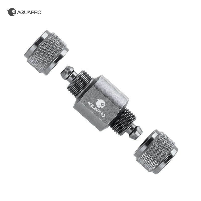 AQUAPRO Alüminyum Metal Akvaryum Co2 Check Valve 4/6mm