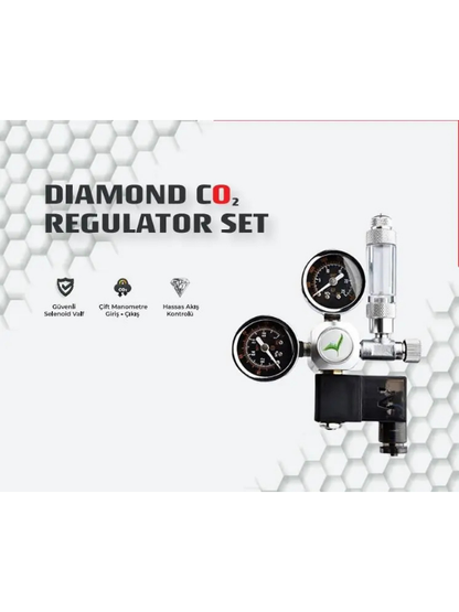 DIAMOND Co2 Regülatör Set