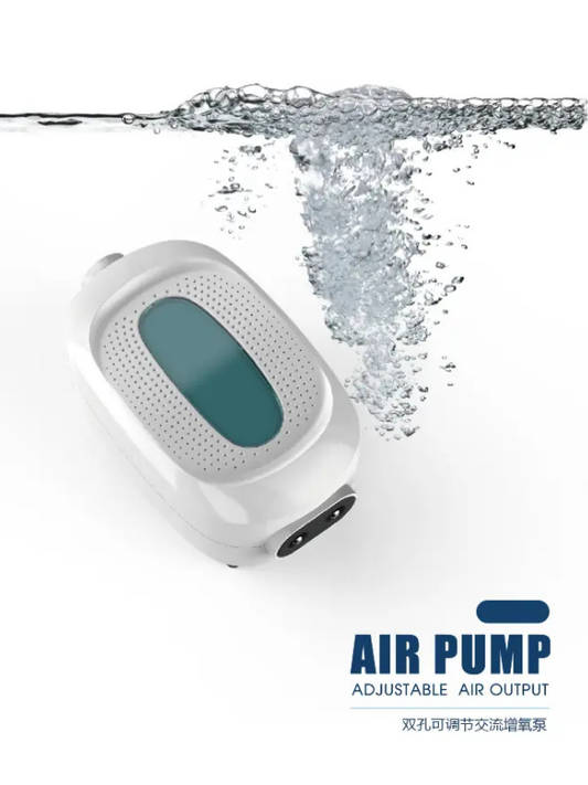 WaterBear Q418 Çift Çıkışlı Hava Motoru 4w 2x2L / Dak.