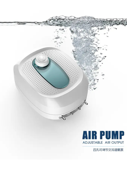 WaterBear Q448 Dört Çıkışlı Hava Motoru 10w 4x3,5L / Dak.