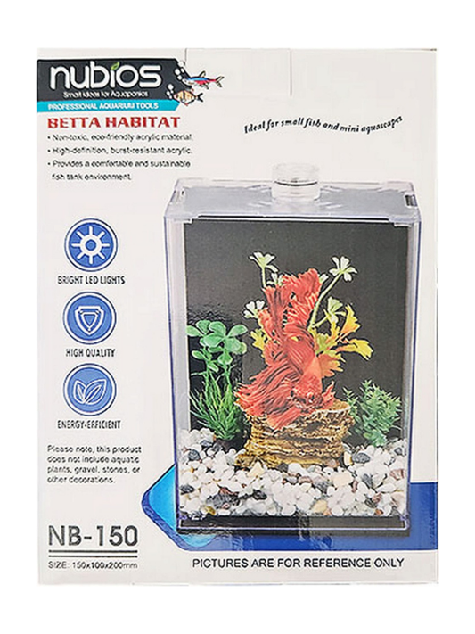 Nubios Betta Habitat Nano Betta Akvaryumu