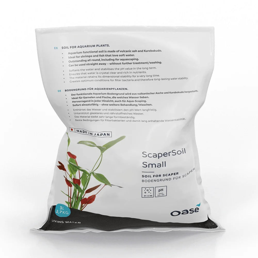 OASE ScaperLine Soil Small Siyah Aktif Toprak