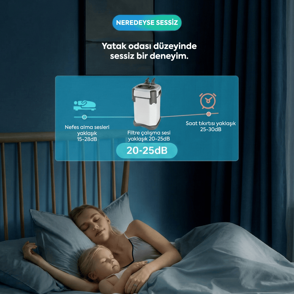 Jingye JY-T650 Dış Filtre 18W 1800L/H